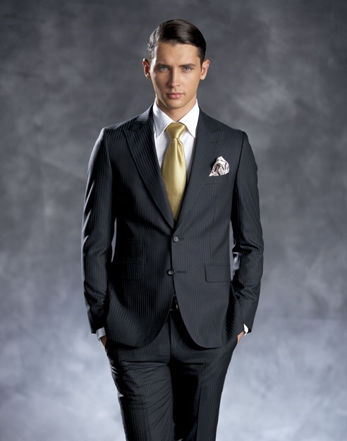 Mens Classic and in trend two button single breasted suits 
